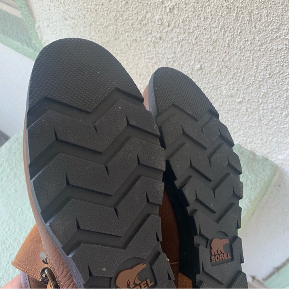 Sorel Brown Major Moto Boots Size 7 - Picture 12 of 15